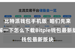 比特派钱包手机版 咱们先来了解一下怎么下载Bitpie钱包最新版块